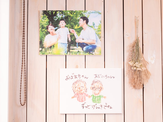 油絵風キャンバスアート【小さめサイズ】