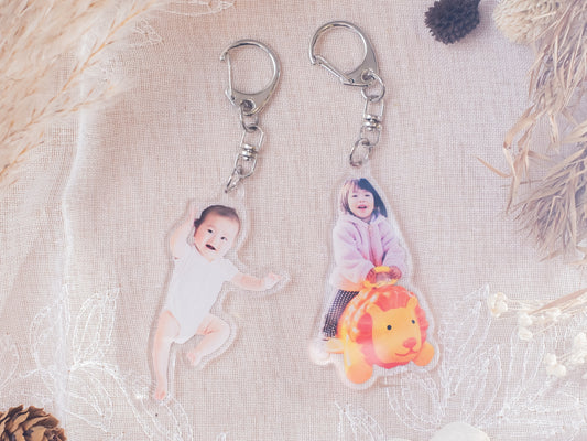 切り抜きキーホルダー